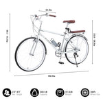 Charger l&#39;image dans la visionneuse de galerie, SAHISTCT Vélo Beach Cruiser 26 pouces • 26&quot;
