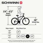 Charger l&#39;image dans la visionneuse de galerie, Schwinn Network 1 Vélo Hybride 700c
