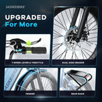 Charger l&#39;image dans la visionneuse de galerie, SASIKEIBIKE 1500W Crête et Ados 48V • Pneu Large 1500W…
