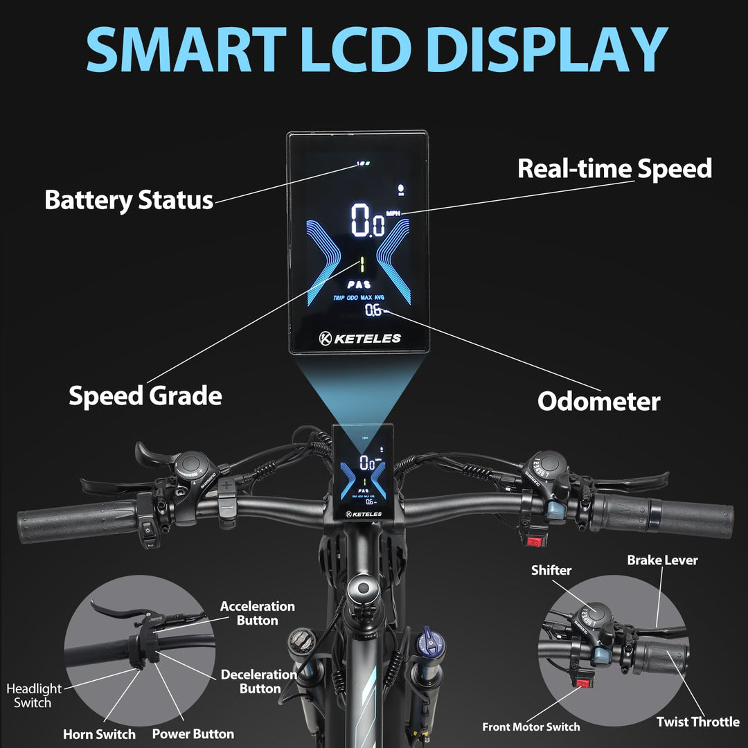 Vélo électrique tout-terrain AWD pour adultes, puissance maximale de 4 000 W, pneus larges de 26 pouces, double moteur, 55 km/h, batterie amovible 48 V 23 Ah, freins hydrauliques doubles rapides (V3, noir-vert)