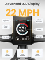 Charger l&#39;image dans la visionneuse de galerie, Heybike 750W Crête Brushless Jusqu&#39;à • 750W 22 km/h 50 km
