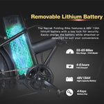 Charger l&#39;image dans la visionneuse de galerie, NARRAK 48V &amp; 624Wh Lithium Amovible • Pneu Large Pliable…
