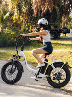Charger l&#39;image dans la visionneuse de galerie, Vélo électrique Heybike Ranger 2.0 pour adultes, moteur amélioré de 1 400 W, 45 km/h [pneus larges de 20 pouces tout-terrain], batterie amovible de 600 Wh, vélo électrique pliable à suspension avant
