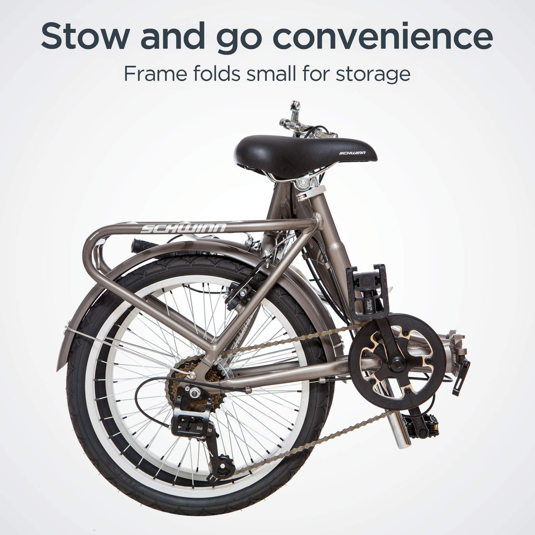 Vélo Schwinn Loop Adulte et Femme • Pliable
