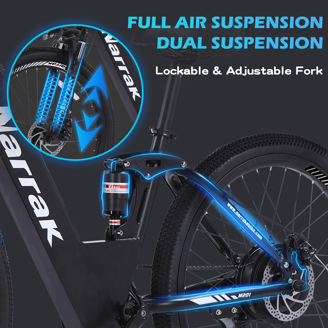 NARRAK Électrique 26" Enjambement • 540W
