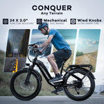 Charger l&#39;image dans la visionneuse de galerie, SASIKEIBIKE 1500W Crête et Ados 48V • Pneu Large 1500W…
