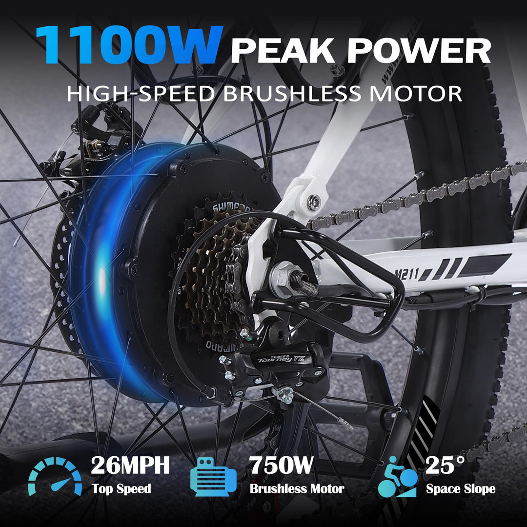 NARRAK Électrique 26" Enjambement • 540W