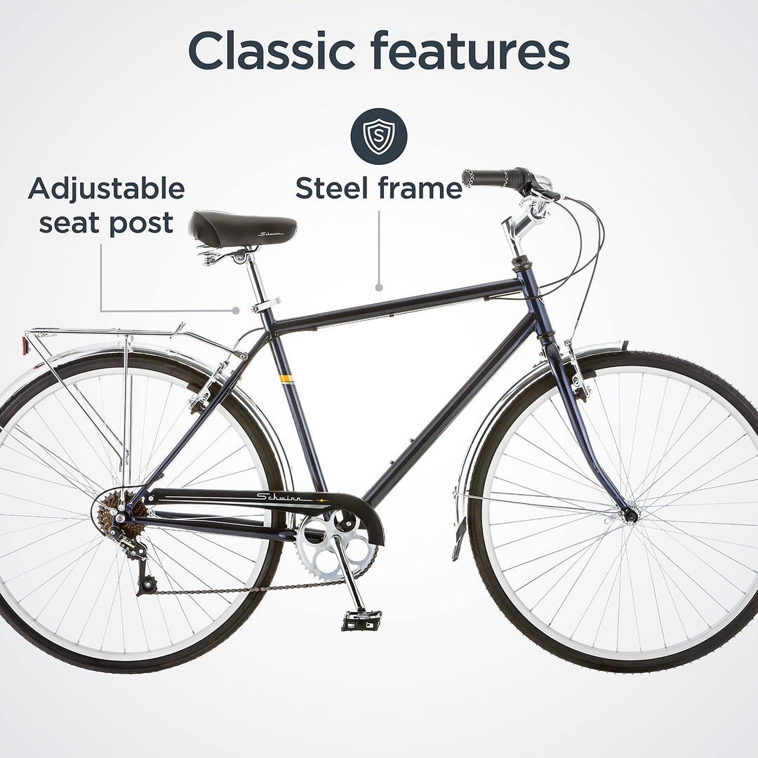 Schwinn Wayfarer Adulte Hybrid Vélo Hommes