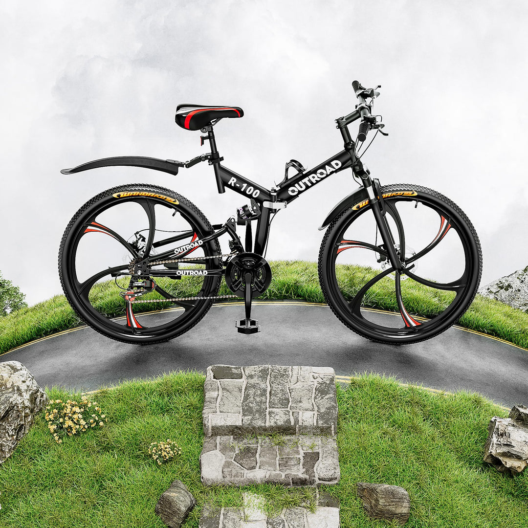 Vélos Adulte VTT MarKnig 26 Pouces • Pliable 26"